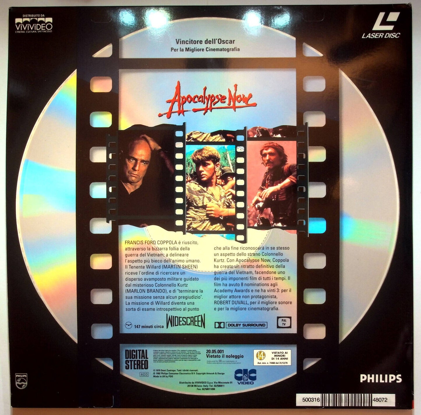 EBOND Apocalypse Now - Laser Disc Pal