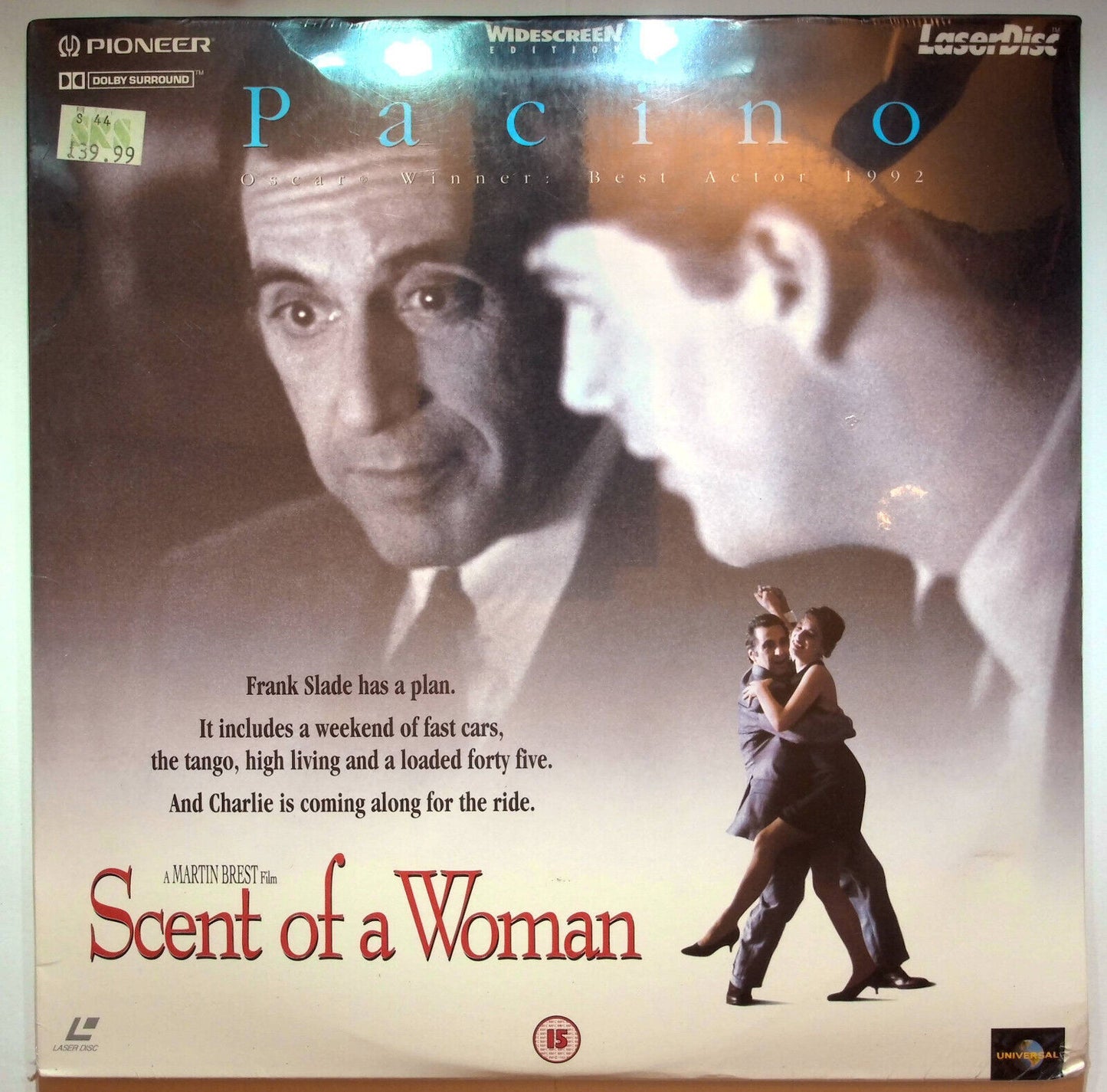 EBOND Scent Of a Woman - Laser Disc Pal