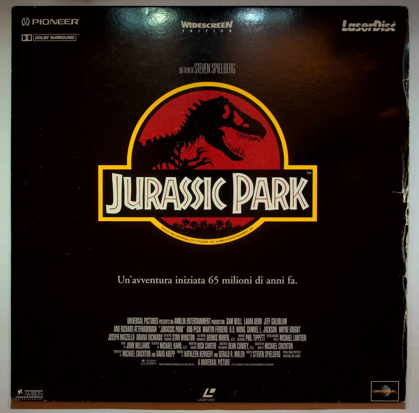 EBOND Jurassic Park (1993) - Laser Disc Pal