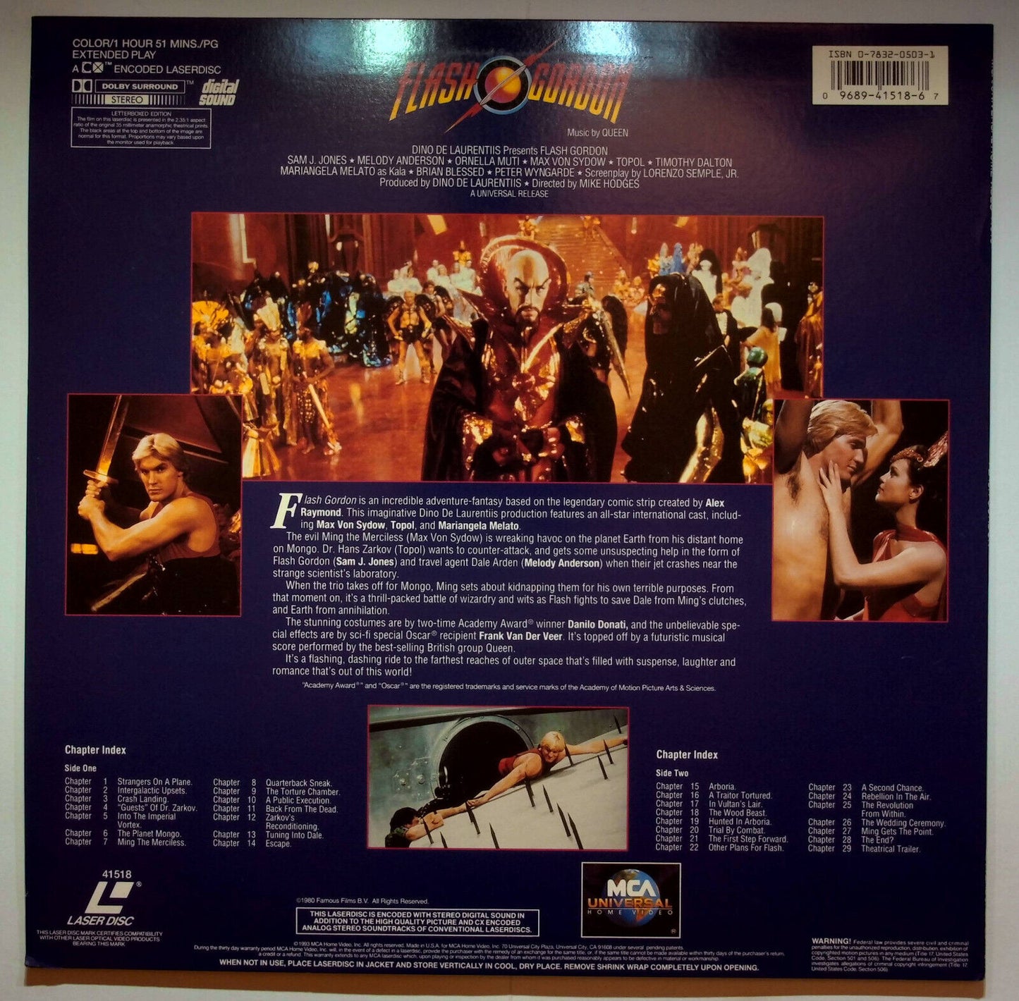 EBOND Flash Gordon - Laser Disc Ntsc