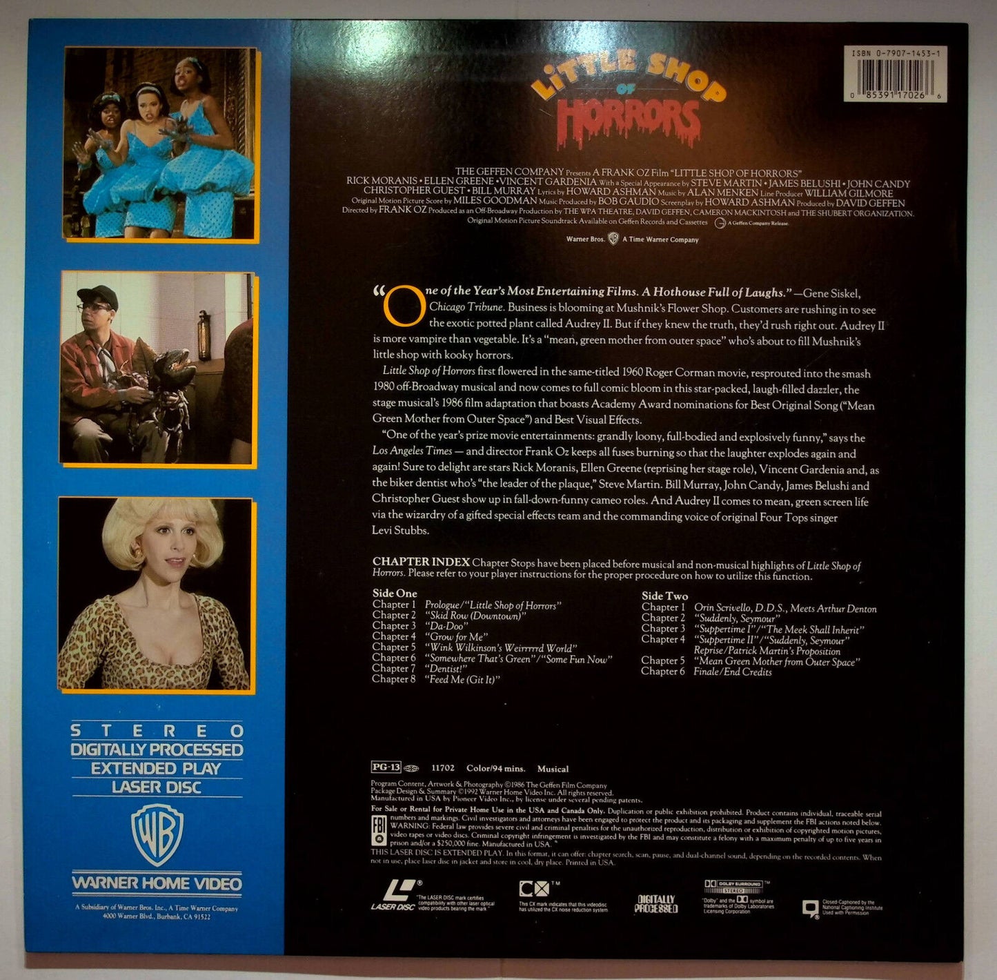 EBOND Little Shop Of Horrors - Laser Disc Ntsc