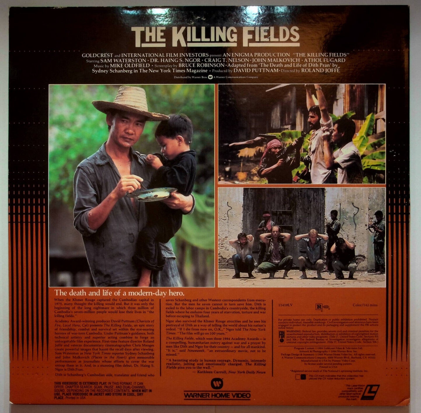 EBOND The Killing Fields - Laser Disc Ntsc