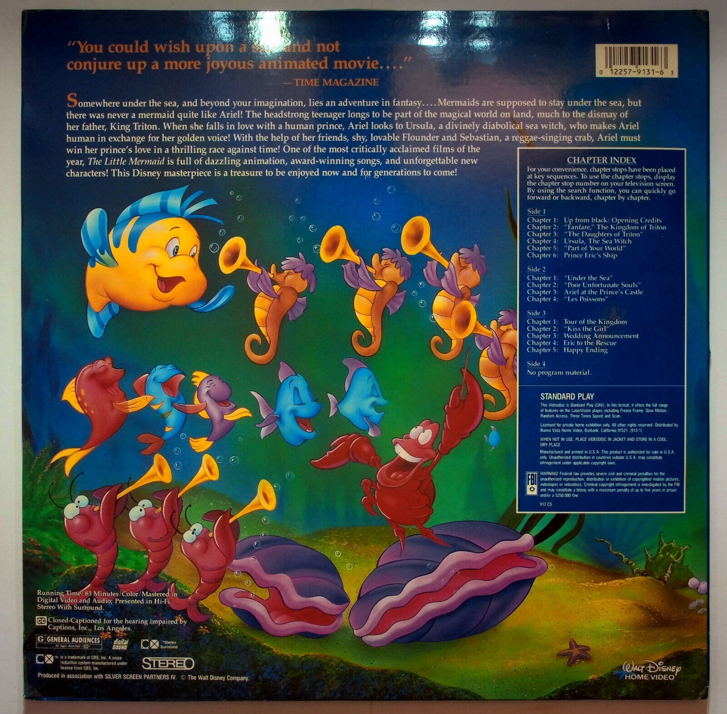 EBOND The Little Mermaid - Laser Disc Ntsc