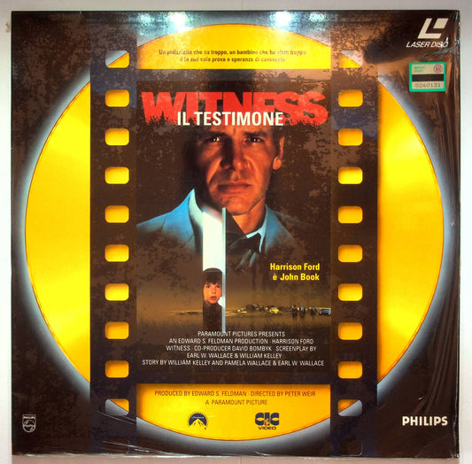 EBOND Witness Il Testimone - Laser Disc Pal