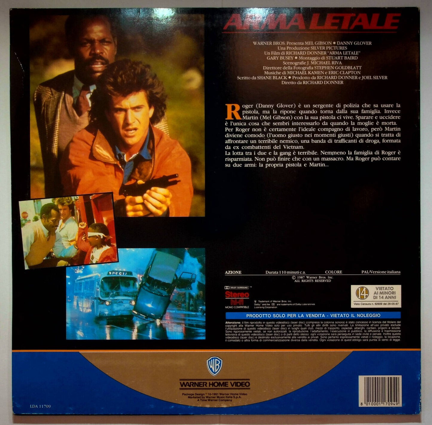 EBOND Arma Letale - Laser Disc Pal