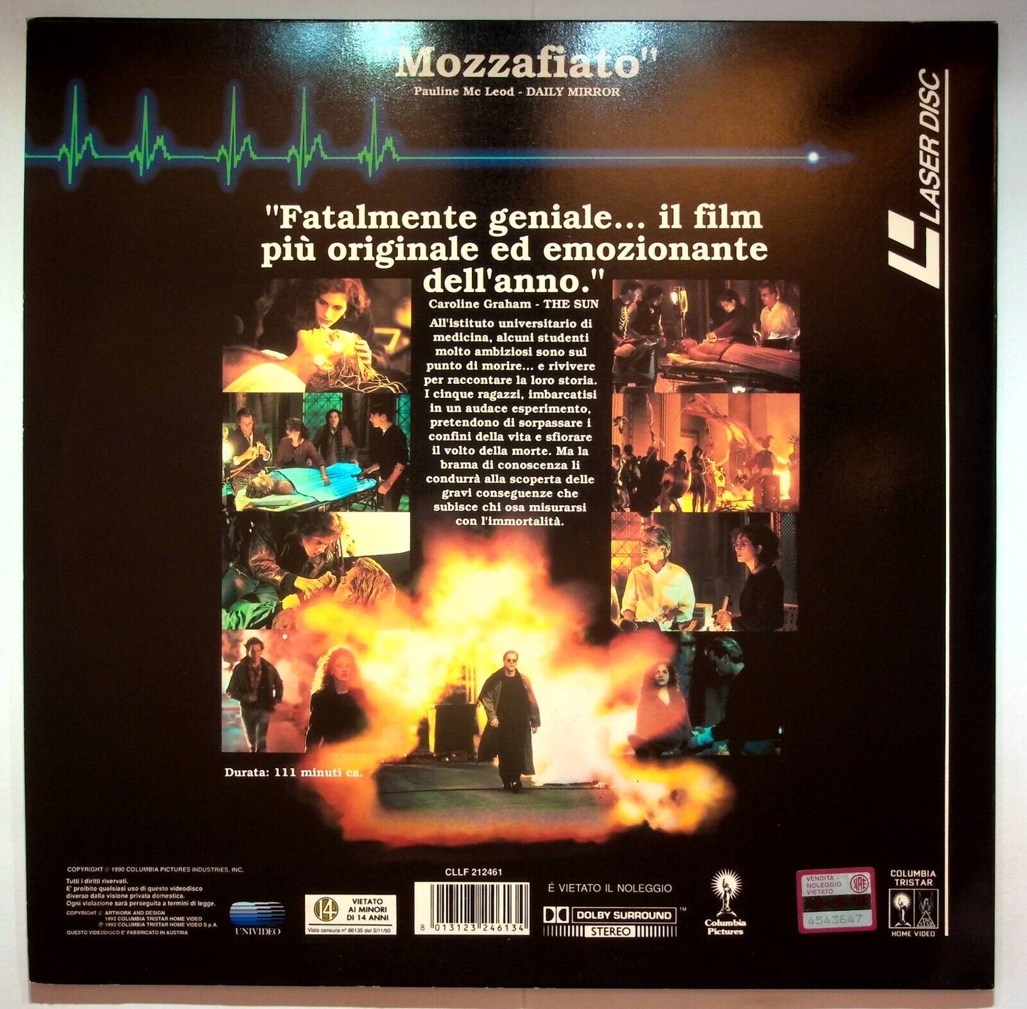 EBOND Linea Mortale - Laser Disc Pal