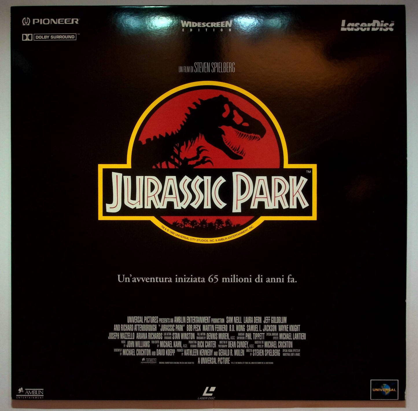 EBOND Jurassic Park (1993) - Laser Disc Pal