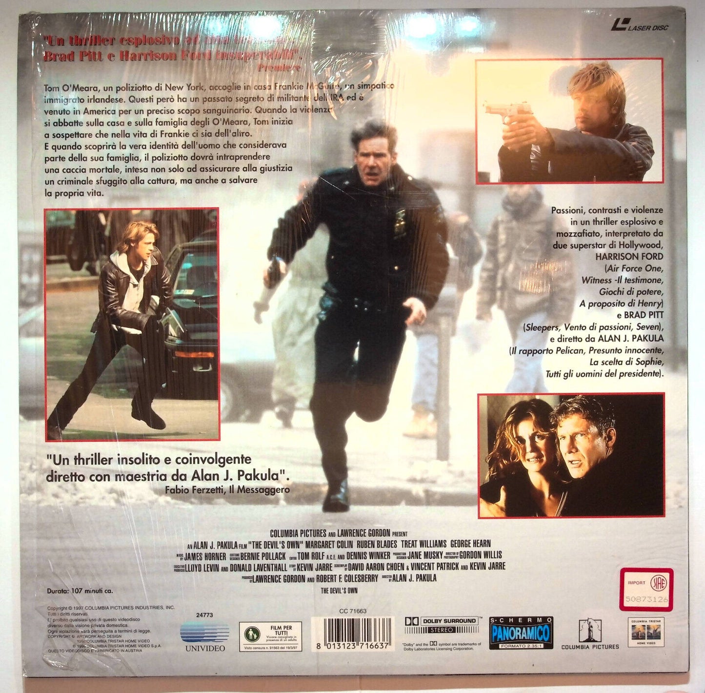 EBOND L'ombra Del Diavolo - Laser Disc Pal