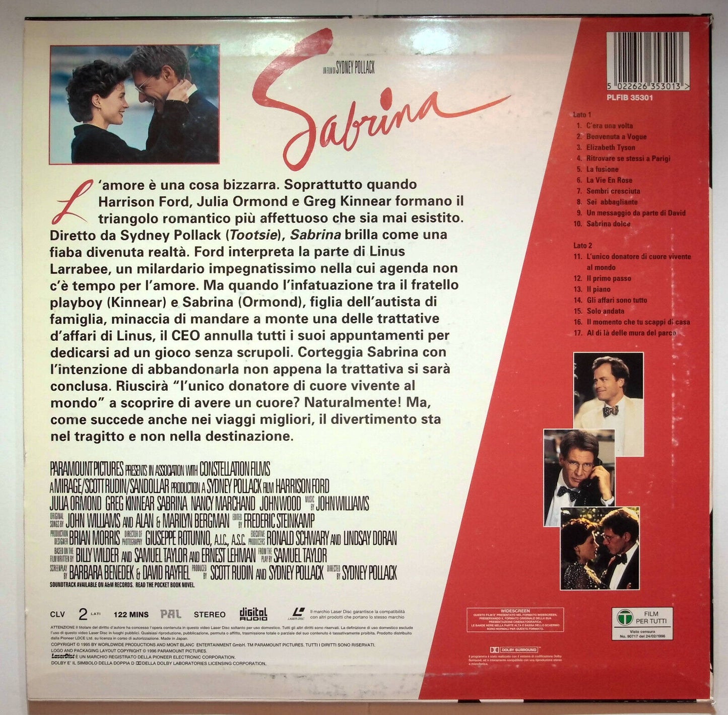 EBOND Sabrina - Laser Disc Pal