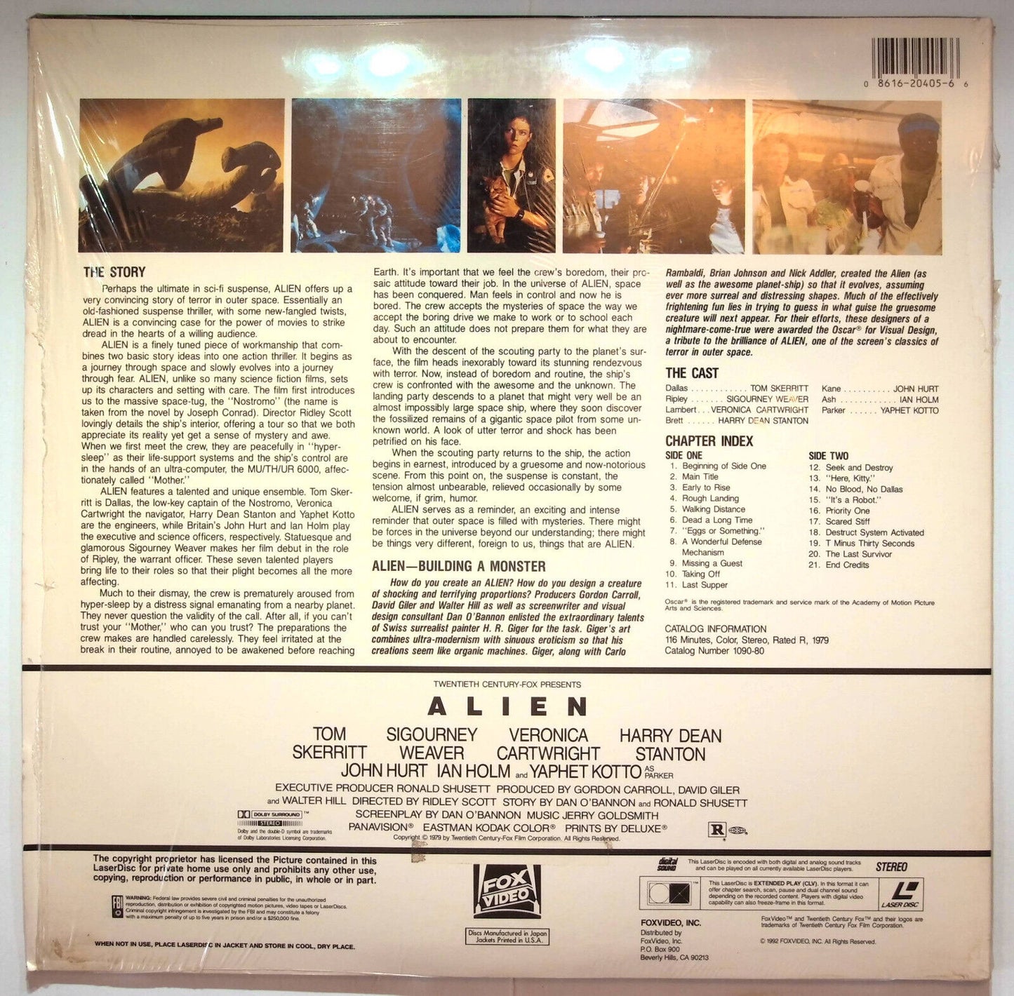 EBOND Alien - Laser Disc Ntsc