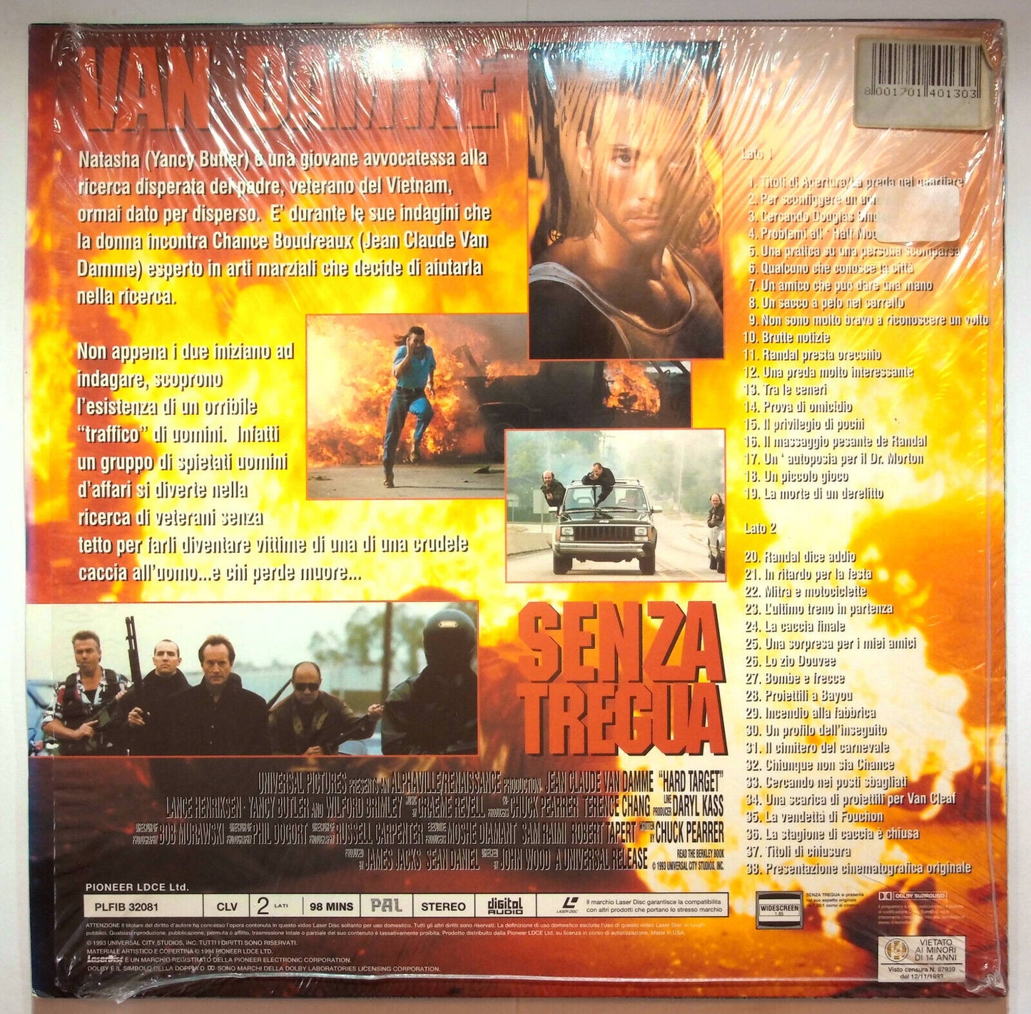EBOND Senza Tregua - Laser Disc Pal