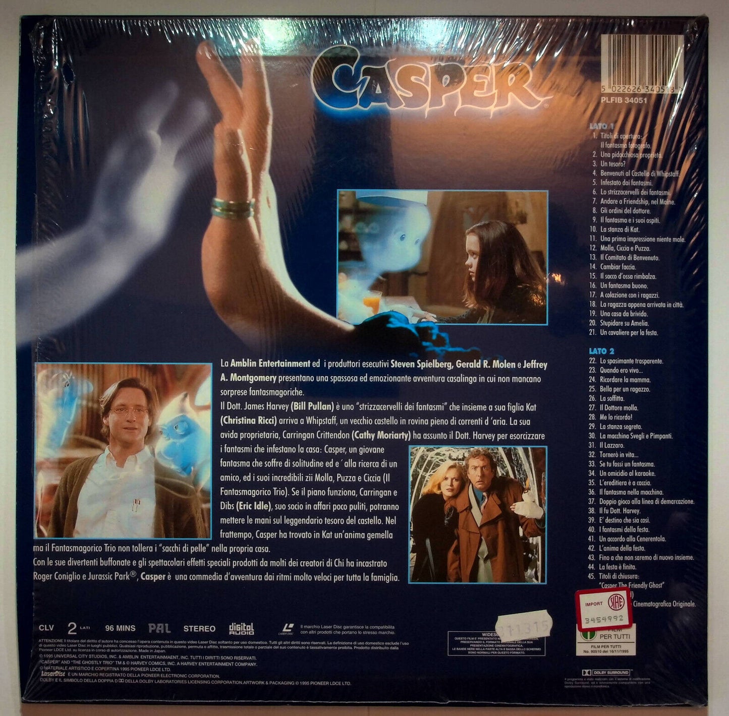 EBOND Casper - Laser Disc Pal