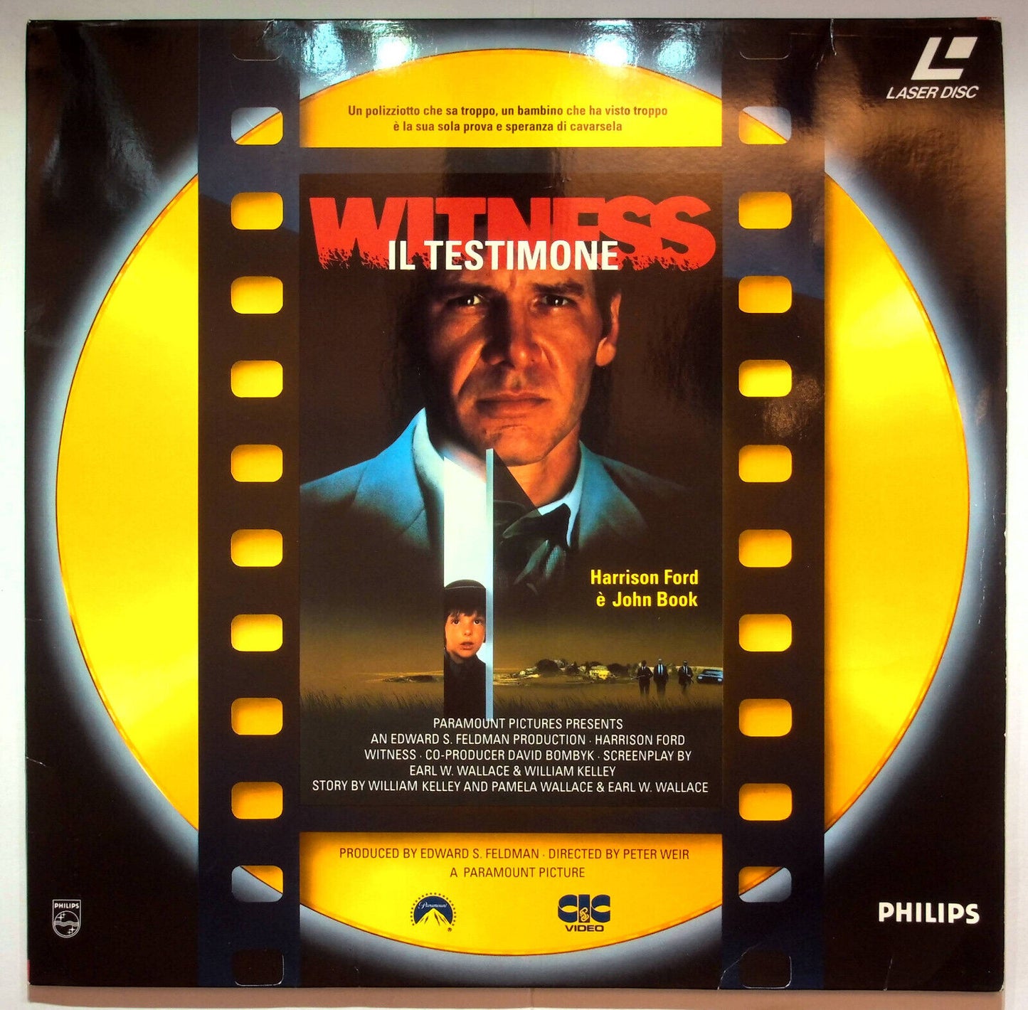 EBOND Witness Il Testimone - Laser Disc Pal