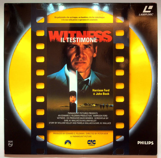 EBOND Witness Il Testimone - Laser Disc Pal