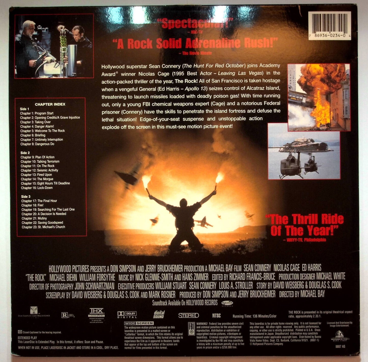 EBOND The Rock - Laser Disc Ntsc