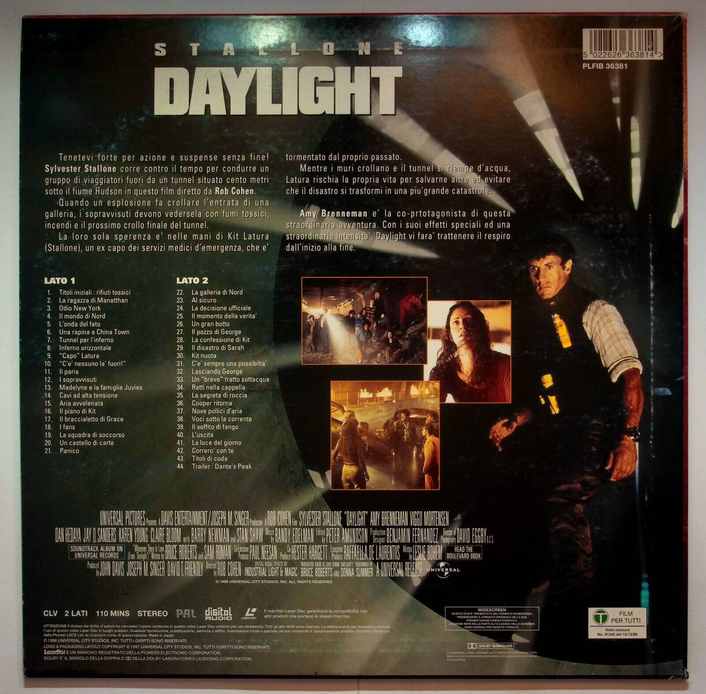 EBOND Daylight Trappola Nel Tunnel - Laser Disc Pal