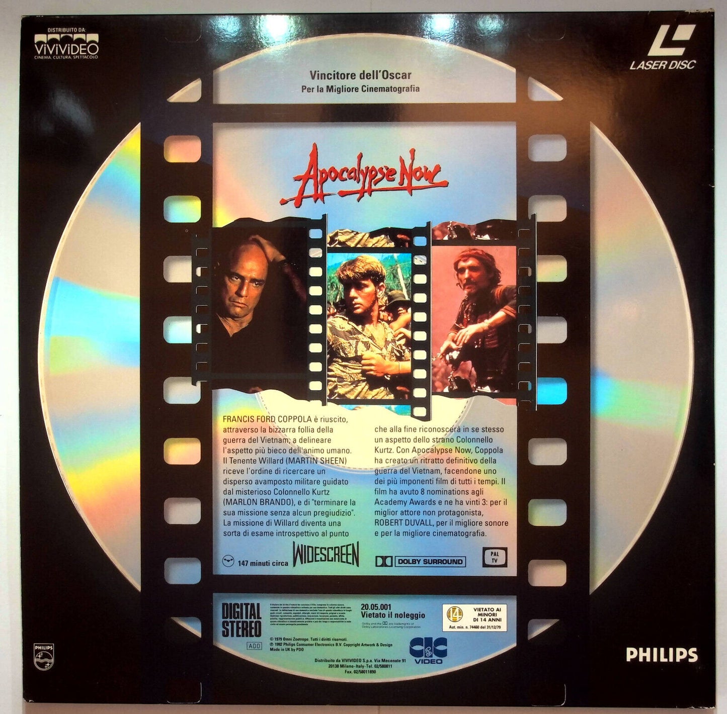 EBOND Apocalypse Now - Laser Disc Pal