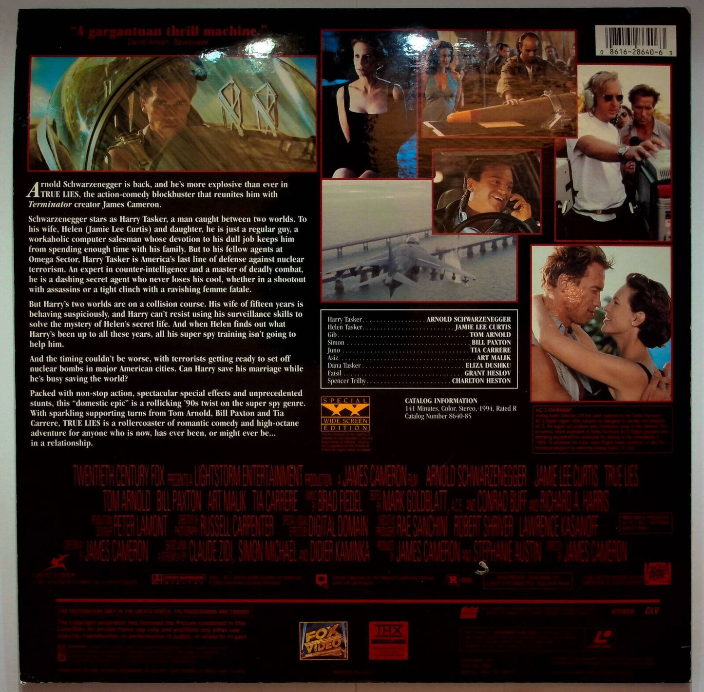 EBOND True Lies - Laser Disc Ntsc