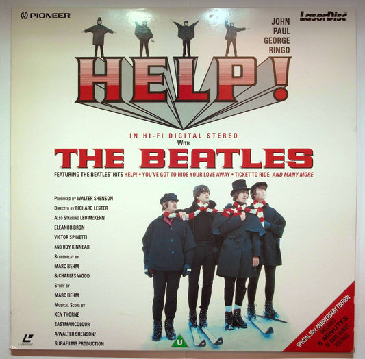 EBOND The Beatles Help!  - Laser Disc Pal