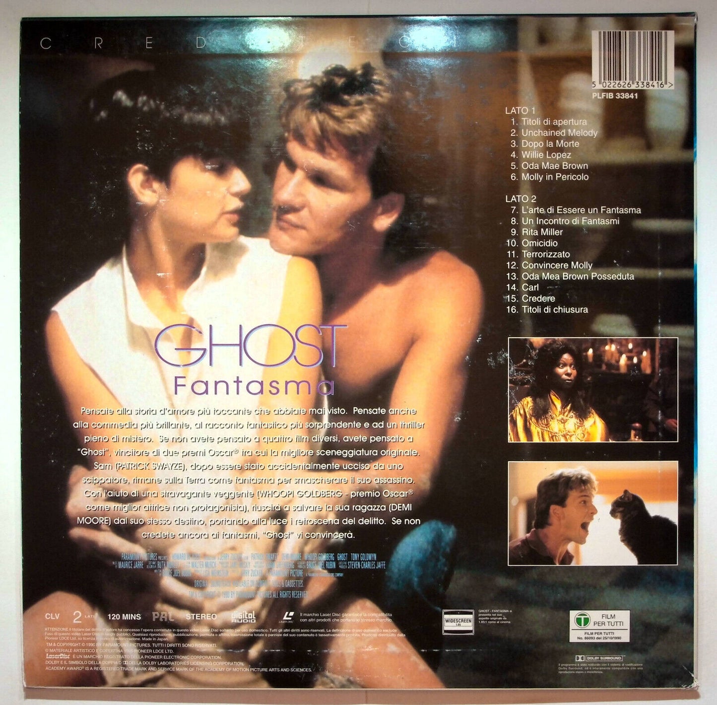 EBOND Ghost - Fantasma - Laser Disc Pal