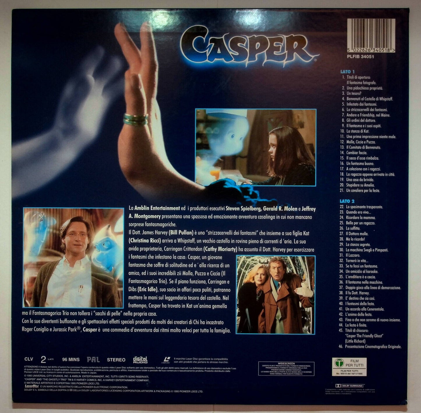 EBOND Casper - Laser Disc Pal