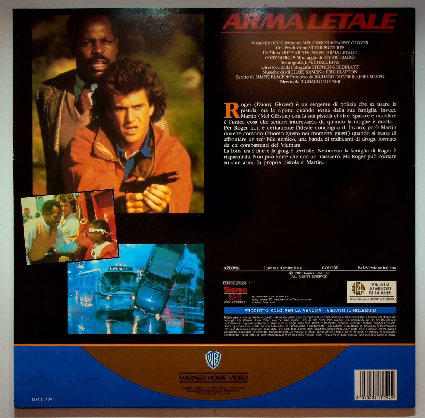 EBOND Arma Letale - Laser Disc Pal