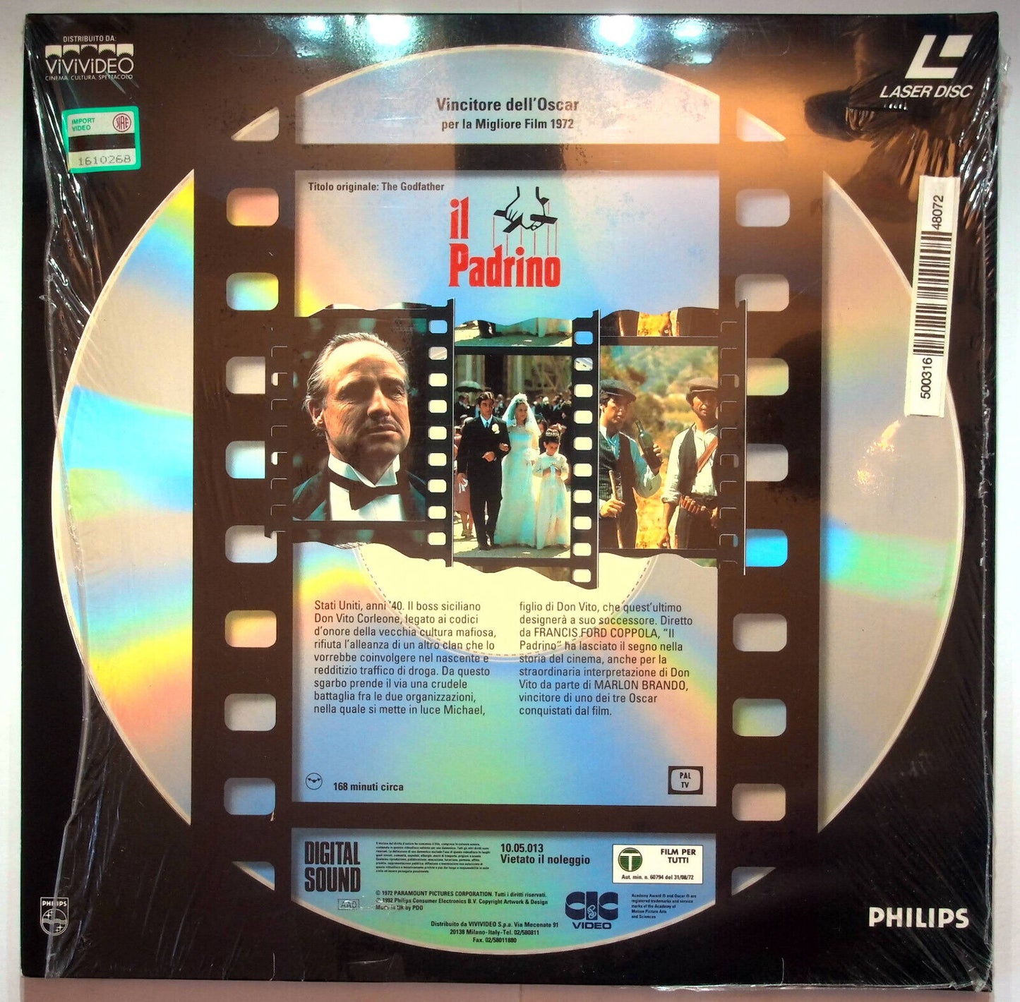 EBOND Il Padrino - Laser Disc Pal