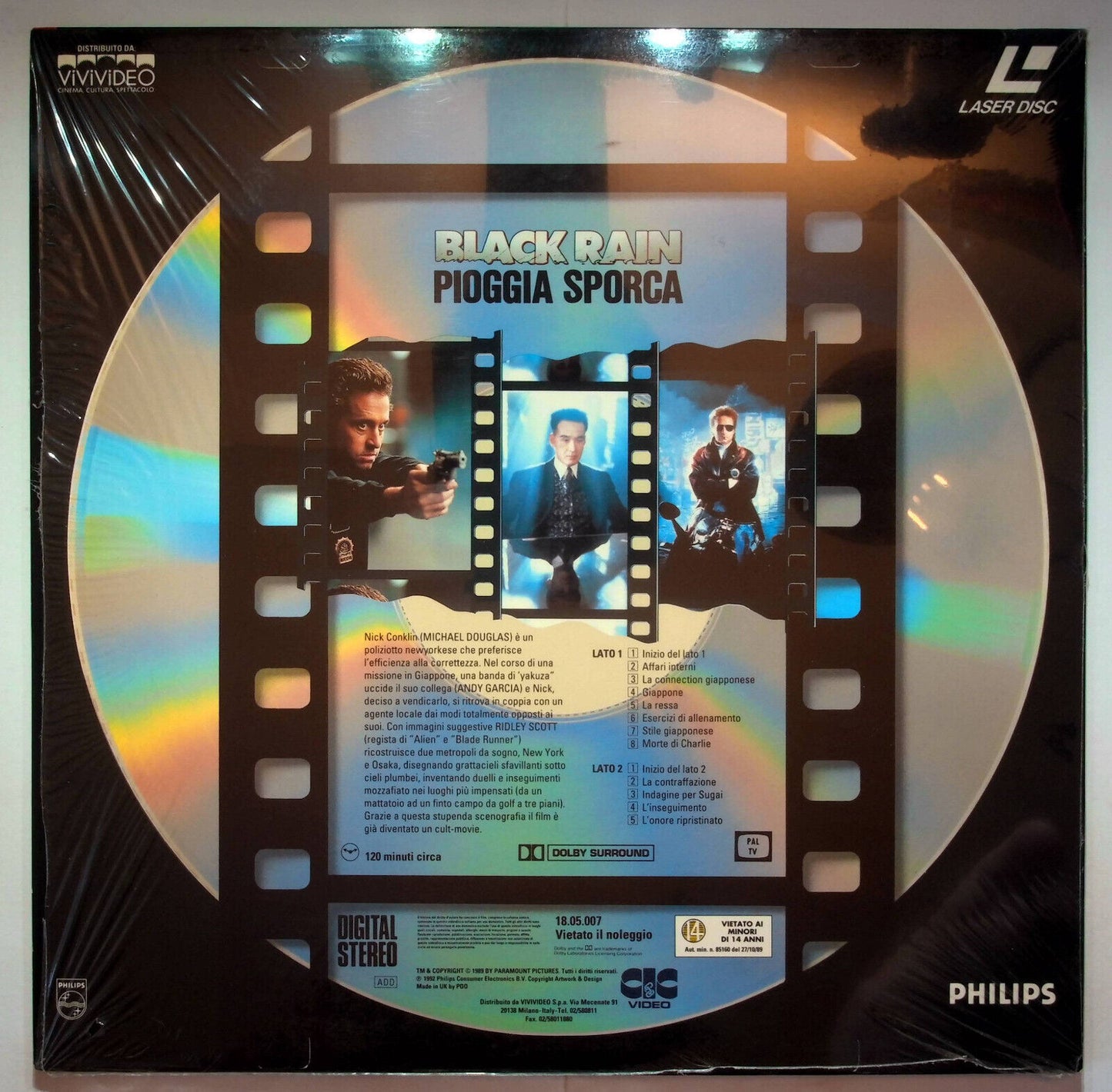 EBOND Black Rain Pioggia Sporca - Laser Disc Pal