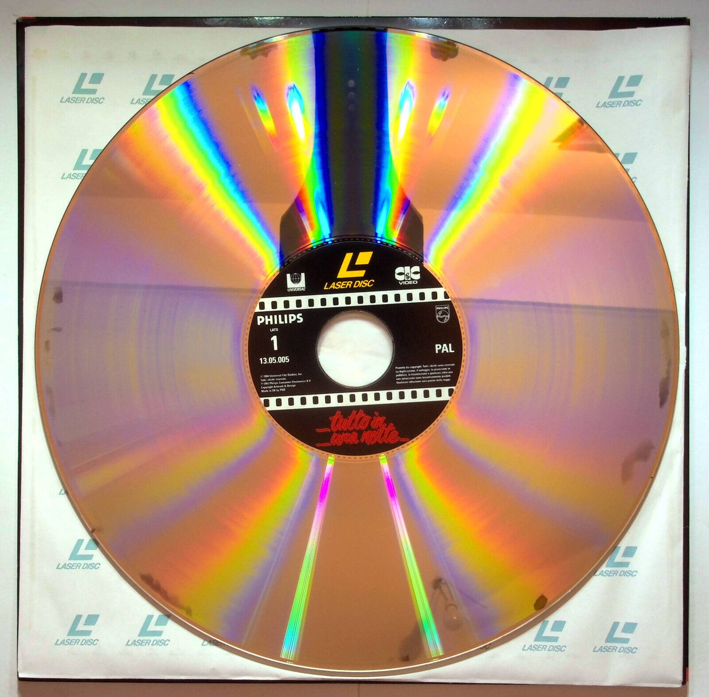 EBOND Tutto In Una Notte - Laser Disc Pal