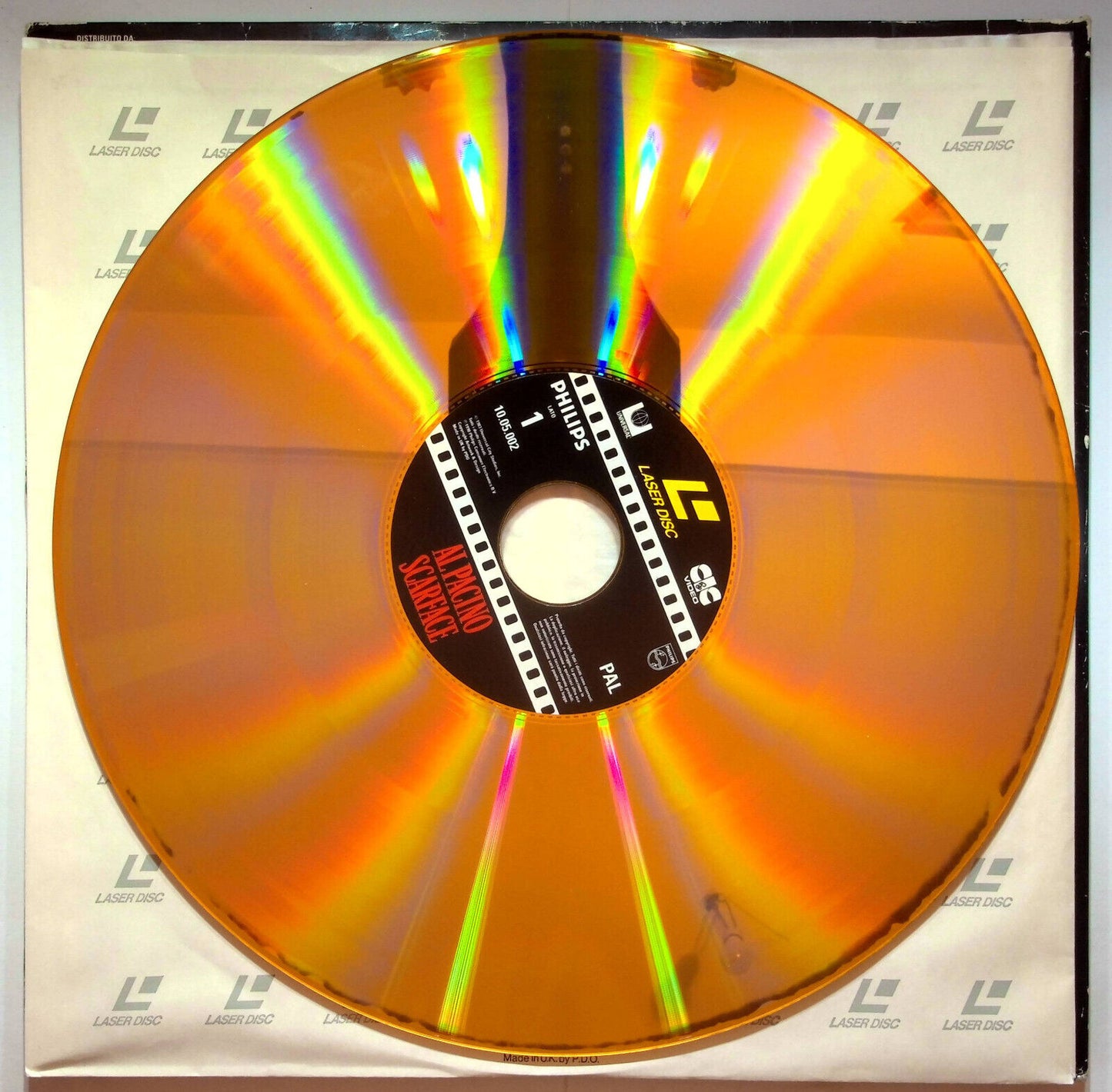 EBOND Al Pacino Scarface - Laser Disc Pal