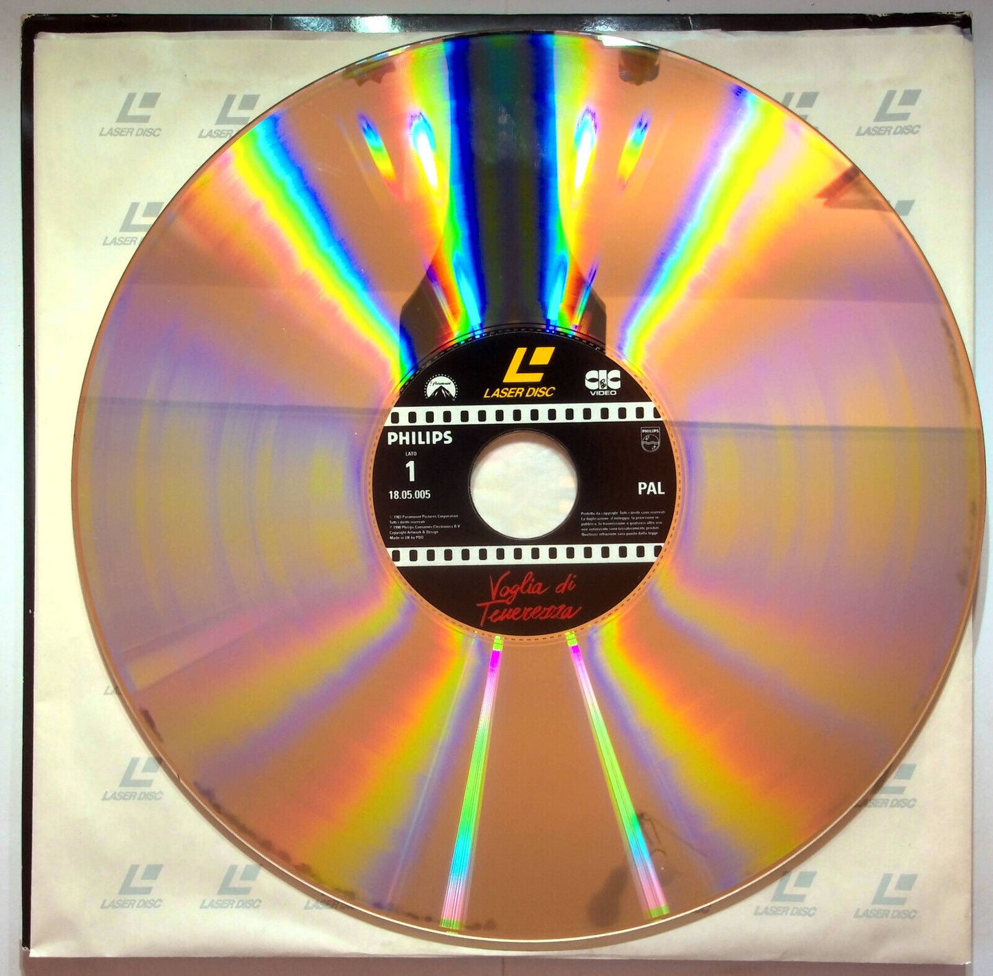 EBOND Voglia Di Tenerezza - Laser Disc Pal