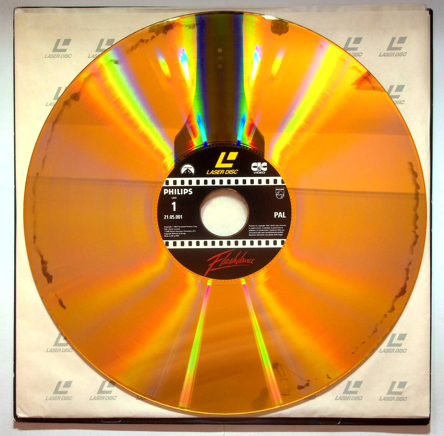 EBOND Flashdance - Laser Disc Pal
