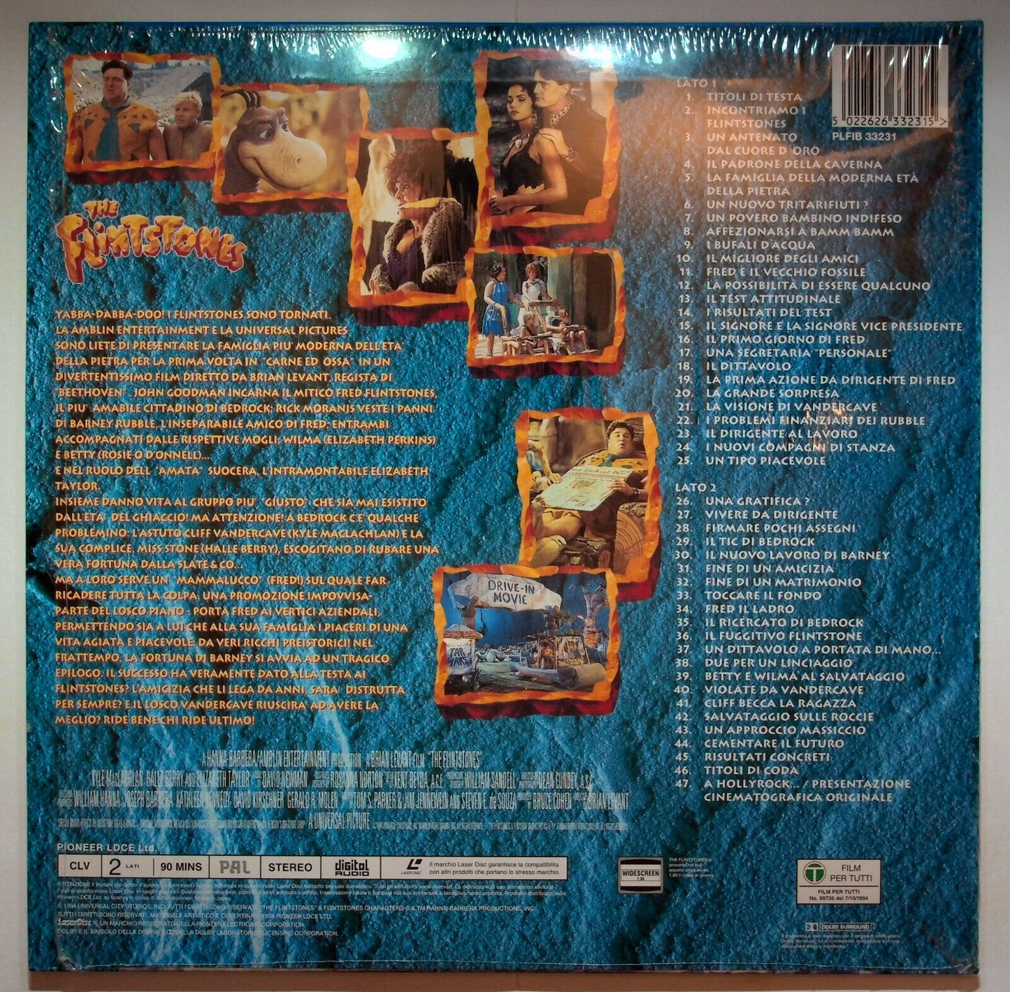 EBOND The Flintstones - Laser Disc Pal