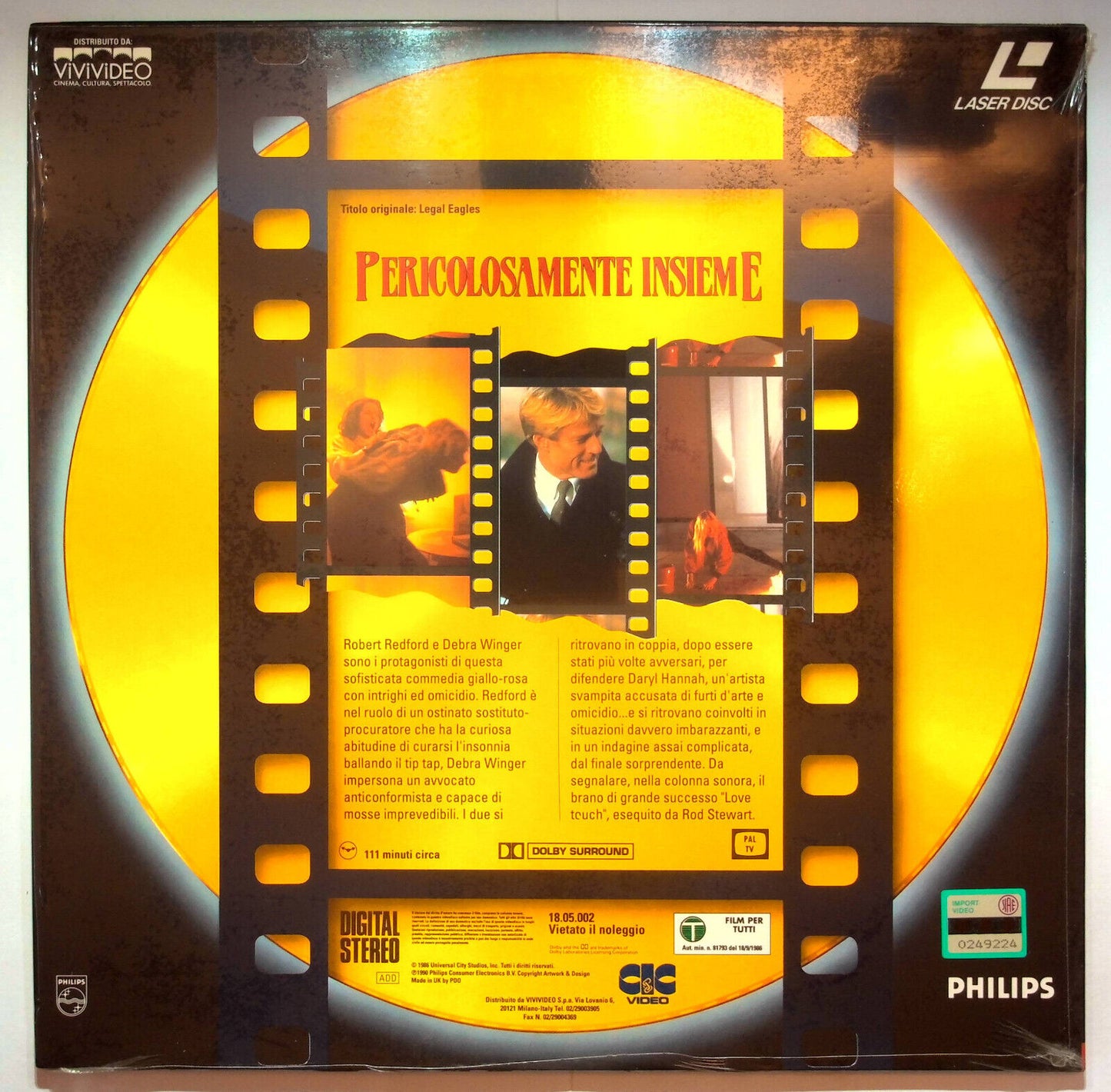 EBOND Pericolosamente Insieme - Laser Disc Pal