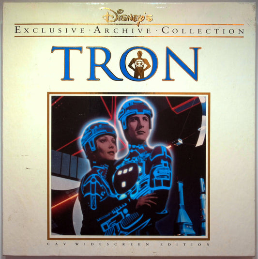 EBOND Tron - Exclusive Archive Collection Disney's - Uk Laser Disc Ntsc