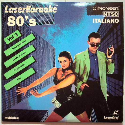 EBOND 80's Italiano Volume 3 Laserkaraoke - Laser Disc Ntsc