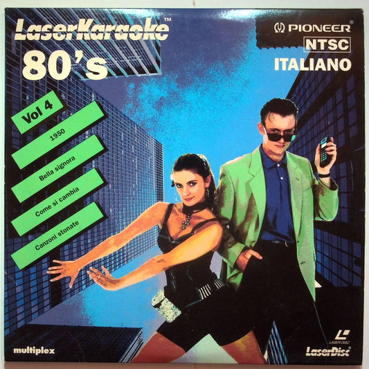EBOND 80's Italiano Volume 4 Laserkaraoke - Laser Disc Ntsc