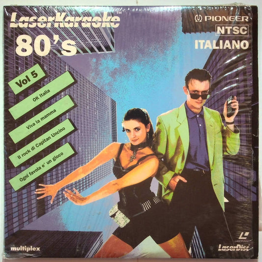 EBOND 80's Italiano Volume 5 Laserkaraoke - Laser Disc Ntsc