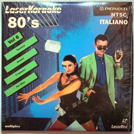 EBOND 80's Italiano Volume 6 Laserkaraoke - Laser Disc Ntsc