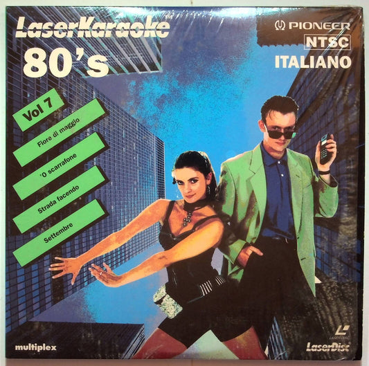 EBOND 80's Italiano Volume 7 Laserkaraoke - Laser Disc Ntsc
