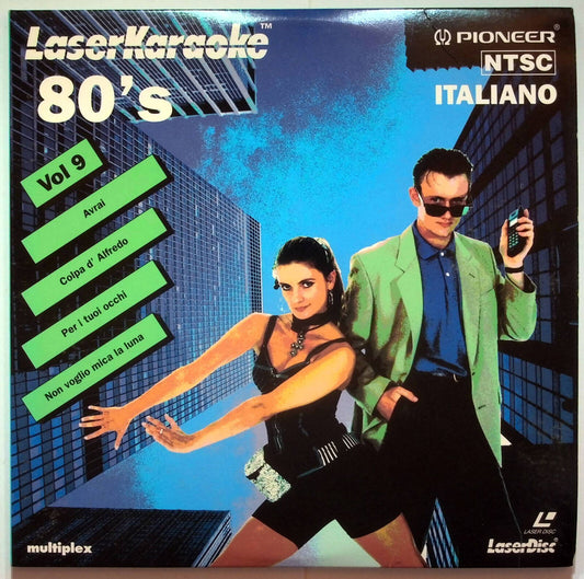 EBOND 80's Italiano Volume 9 Laserkaraoke - Laser Disc Ntsc