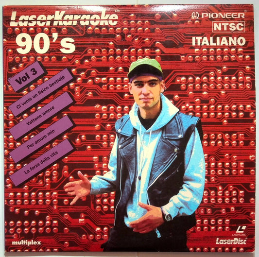 EBOND 90's Italiano Volume 3 Laserkaraoke - Laser Disc Ntsc