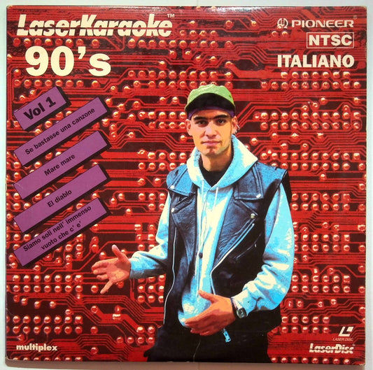 EBOND 90's Italiano Volume 1 Laserkaraoke - Laser Disc Ntsc