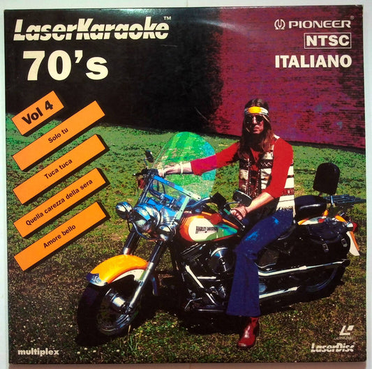 EBOND 70's Italiano Volume 4 Laserkaraoke - Laser Disc Ntsc