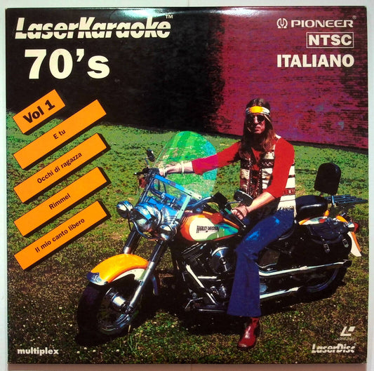 EBOND 70's Italiano Volume 1 Laserkaraoke - Laser Disc Ntsc