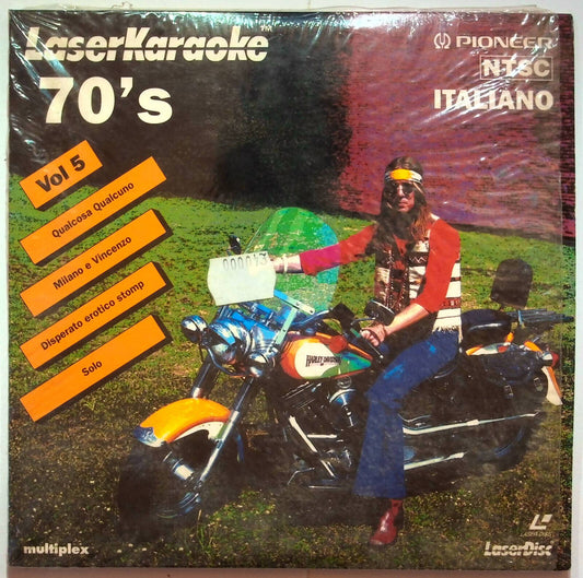 EBOND 70's Italiano Volume 5 Laserkaraoke - Laser Disc Ntsc