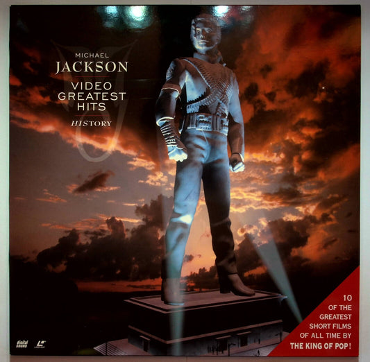 EBOND Michael Jackson - Video Greatest Hits - History - Laser Disc Pal