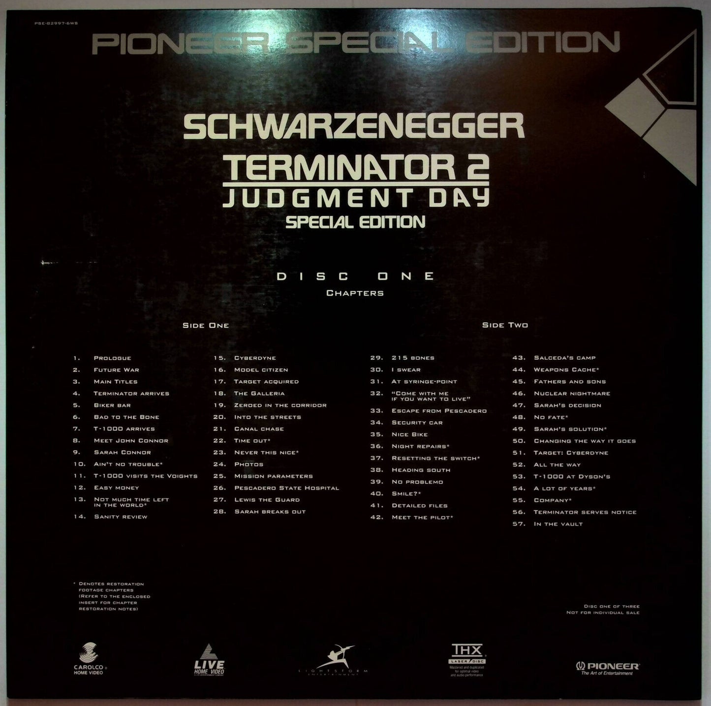 EBOND Terminator 2 - Judgment Day - Special Edition - Laser Disc Ntsc