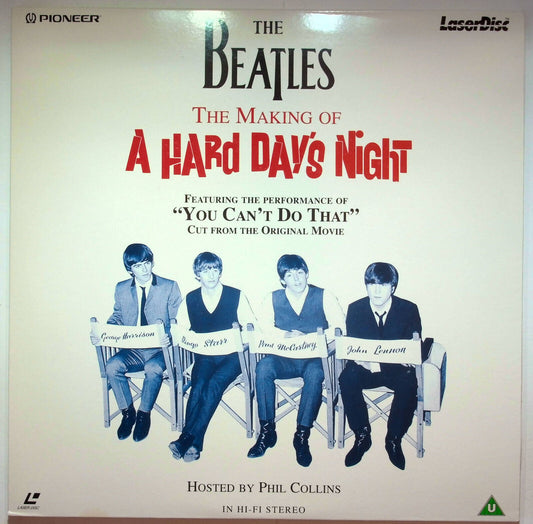 EBOND The Beatles – The Making Of A Hard Day's Night - Laser Disc Pal