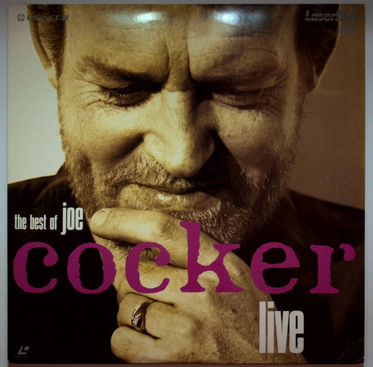 EBOND The Best Of Joe Cocker Live - Laser Disc Pal